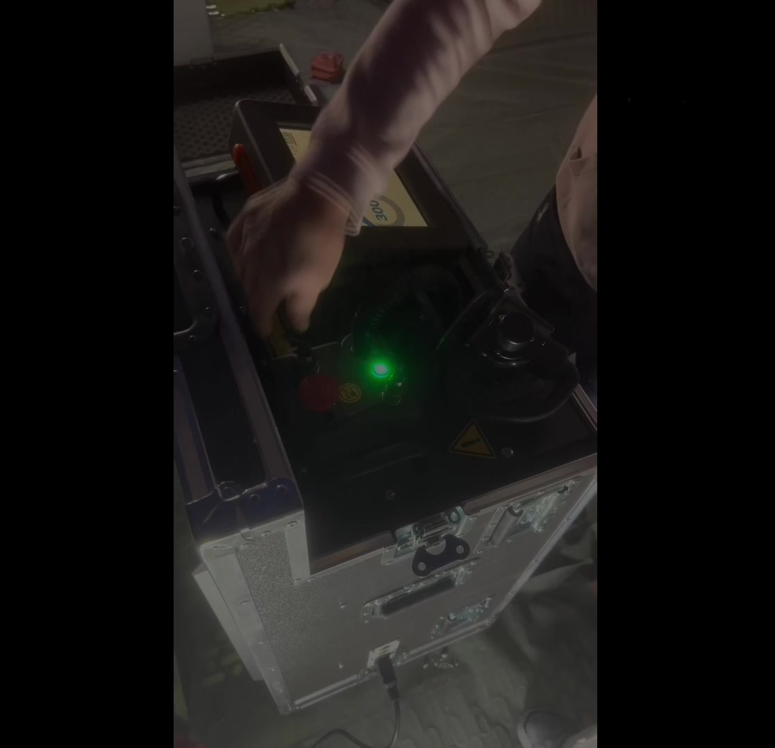 Aperçu Nettoyage des peintures murales au laser